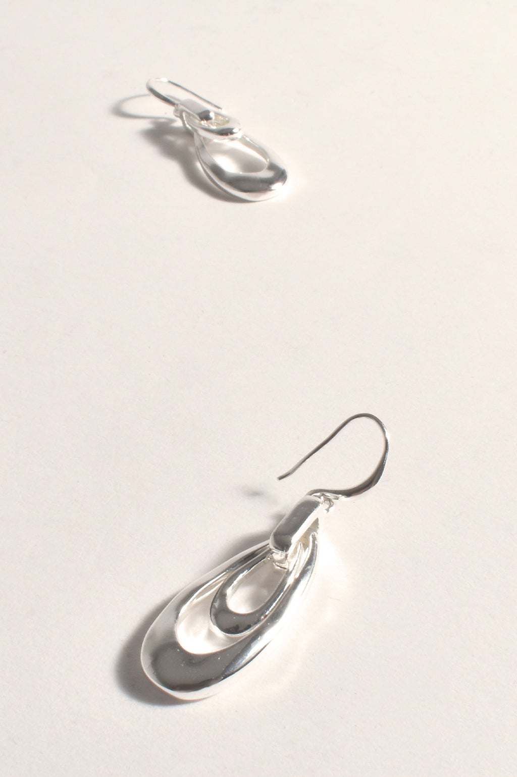 Metal Loops Hook Earrings