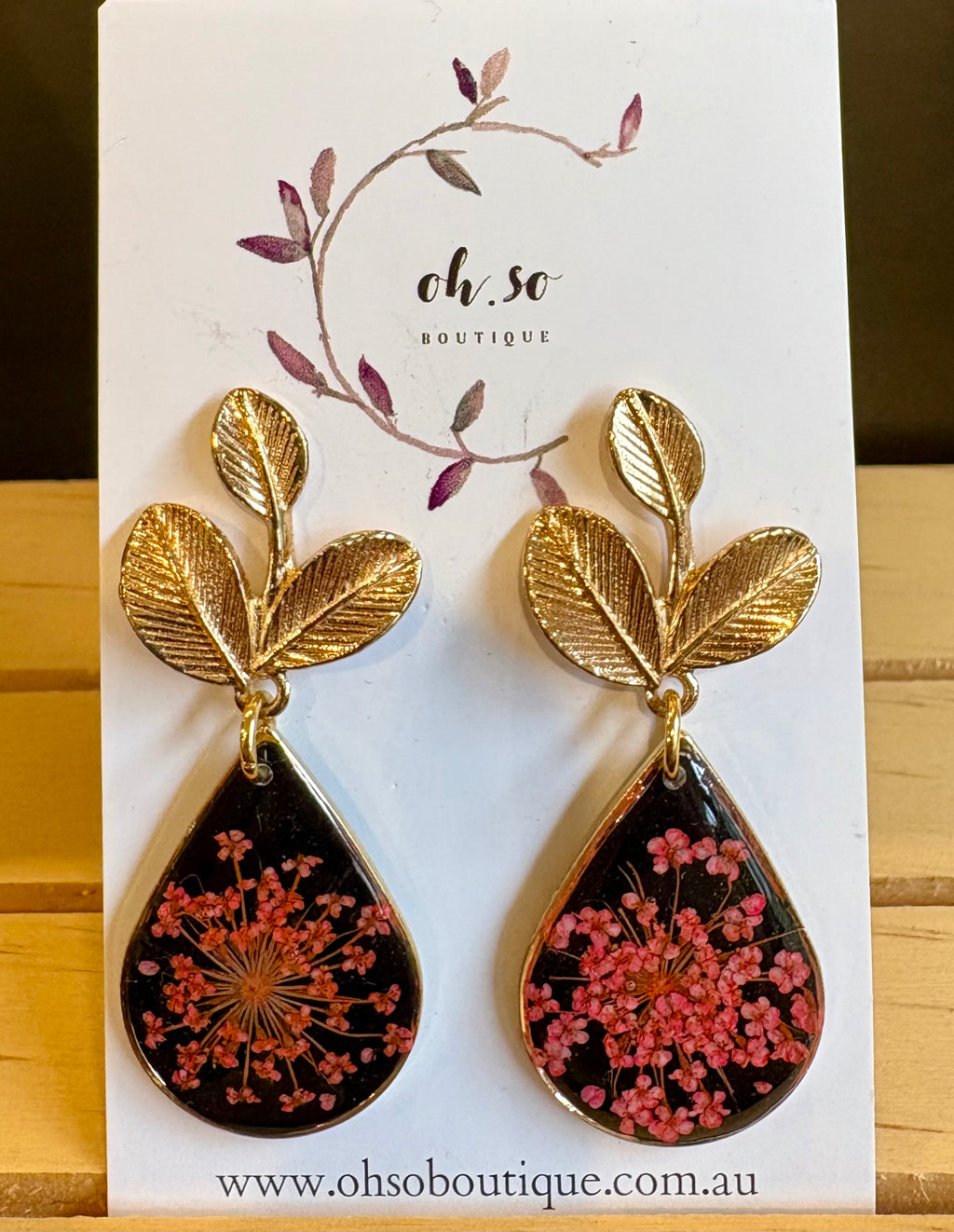 Blush Lace Bloom Drops - 18