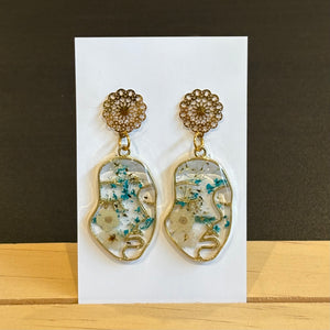 Queen's Face Earrings - 02
