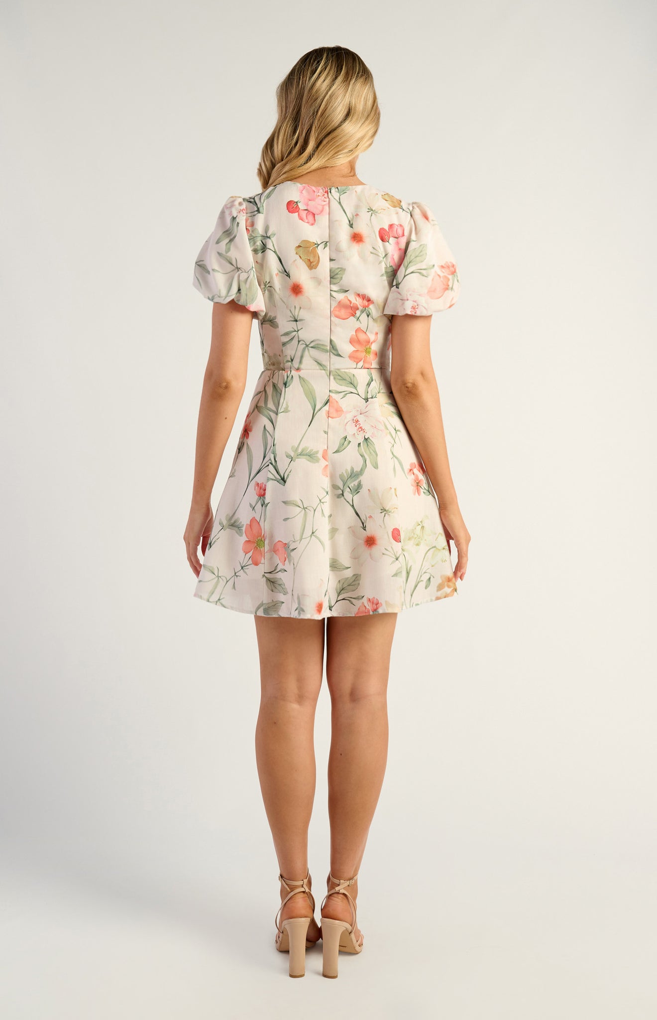 Botanica Floral Knot Mini Dress
