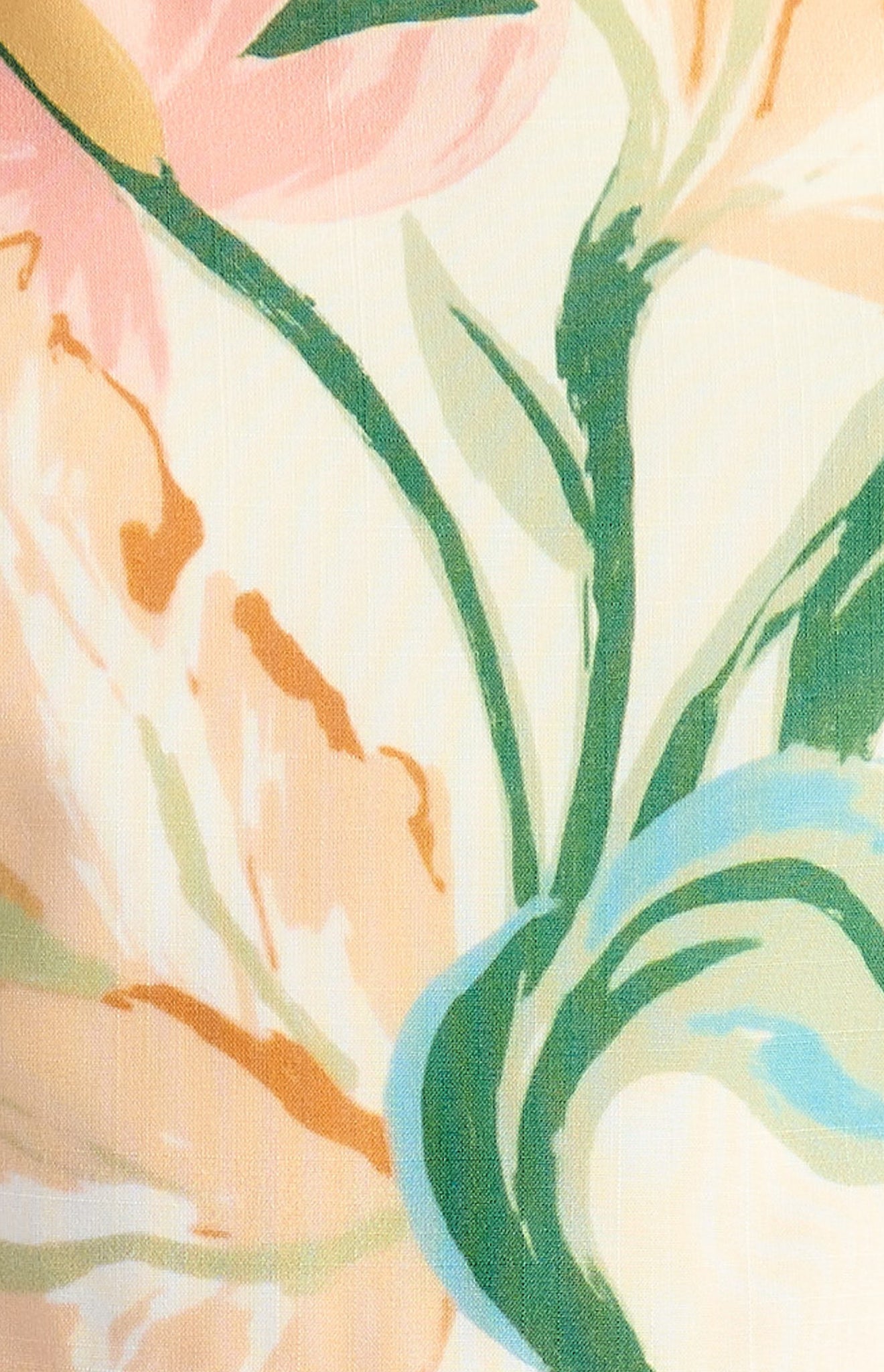 Floral Tiered Midi Dress With Tie Back Detail - Floral