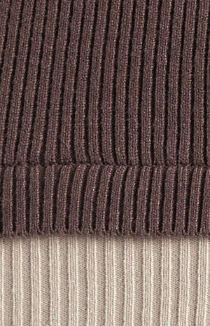 Double Layer Detail Knit Top