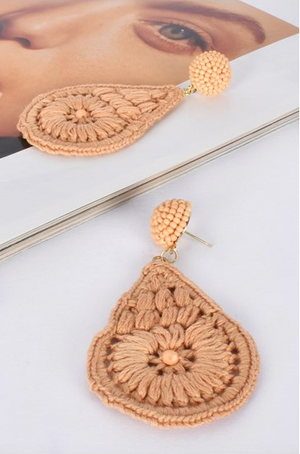 New Mexico Stitch Detail Earrings