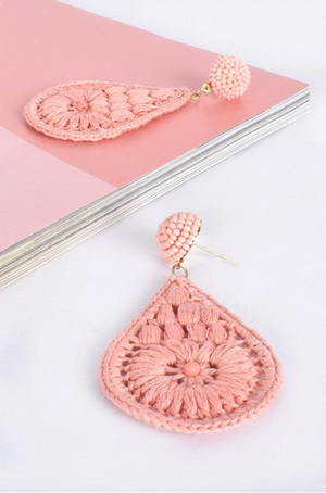 New Mexico Stitch Detail Earrings